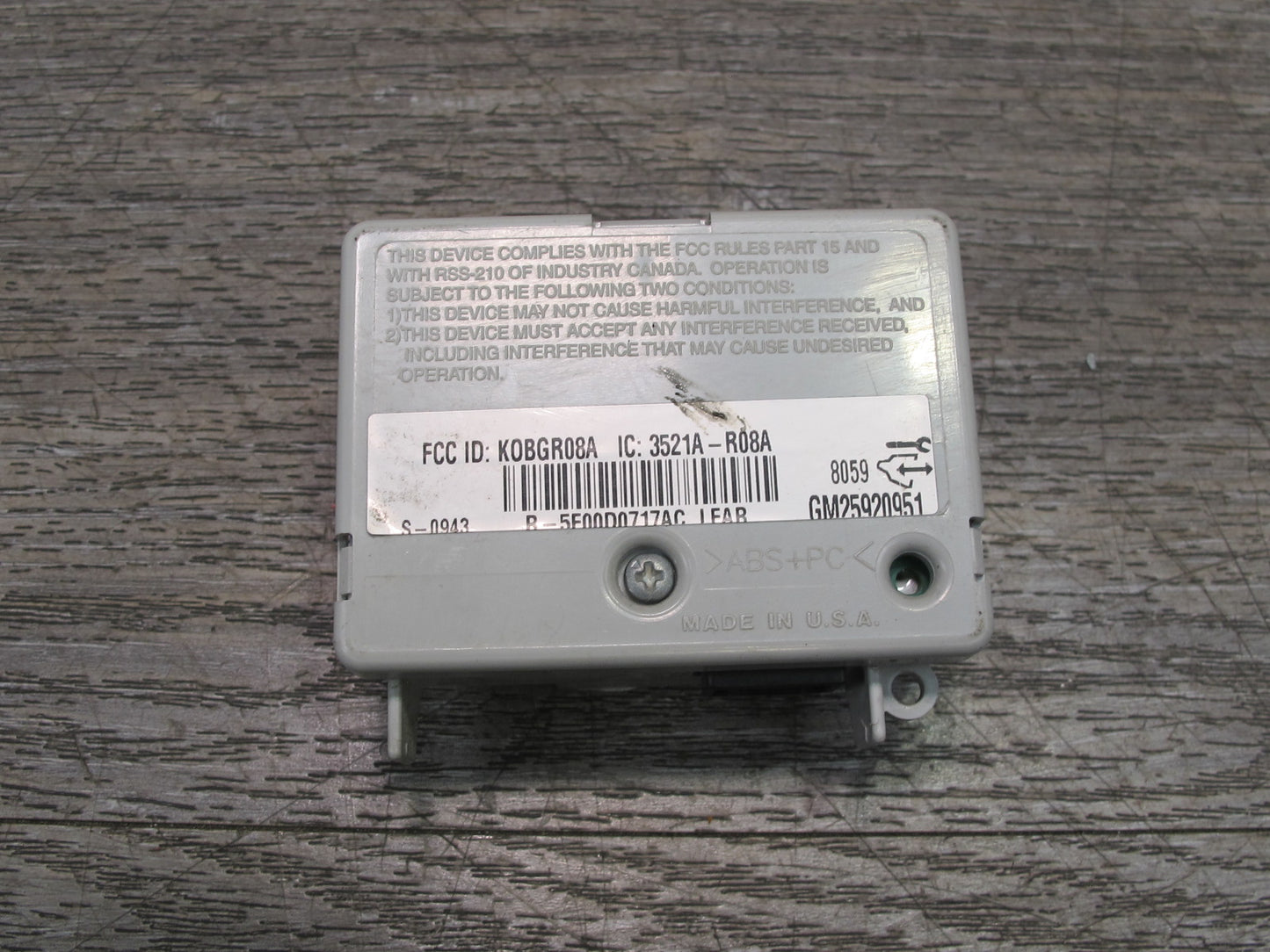 2008 Saturn SKY 2.0L Turbo Engine ECU Theft Module Ignition Lock KEY Set OEM