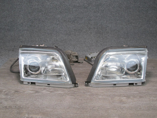 96-02 Mercedes R129 Set of 2 Front Left & Right Xenon HID Headlight Lamp OEM