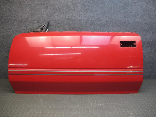 85-89 Toyota MR2 AW15 Left Driver Door Shell Panel Cover RED OEM