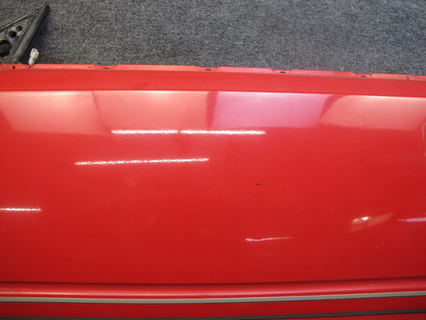 85-89 Toyota MR2 AW15 Left Driver Door Shell Panel Cover RED OEM