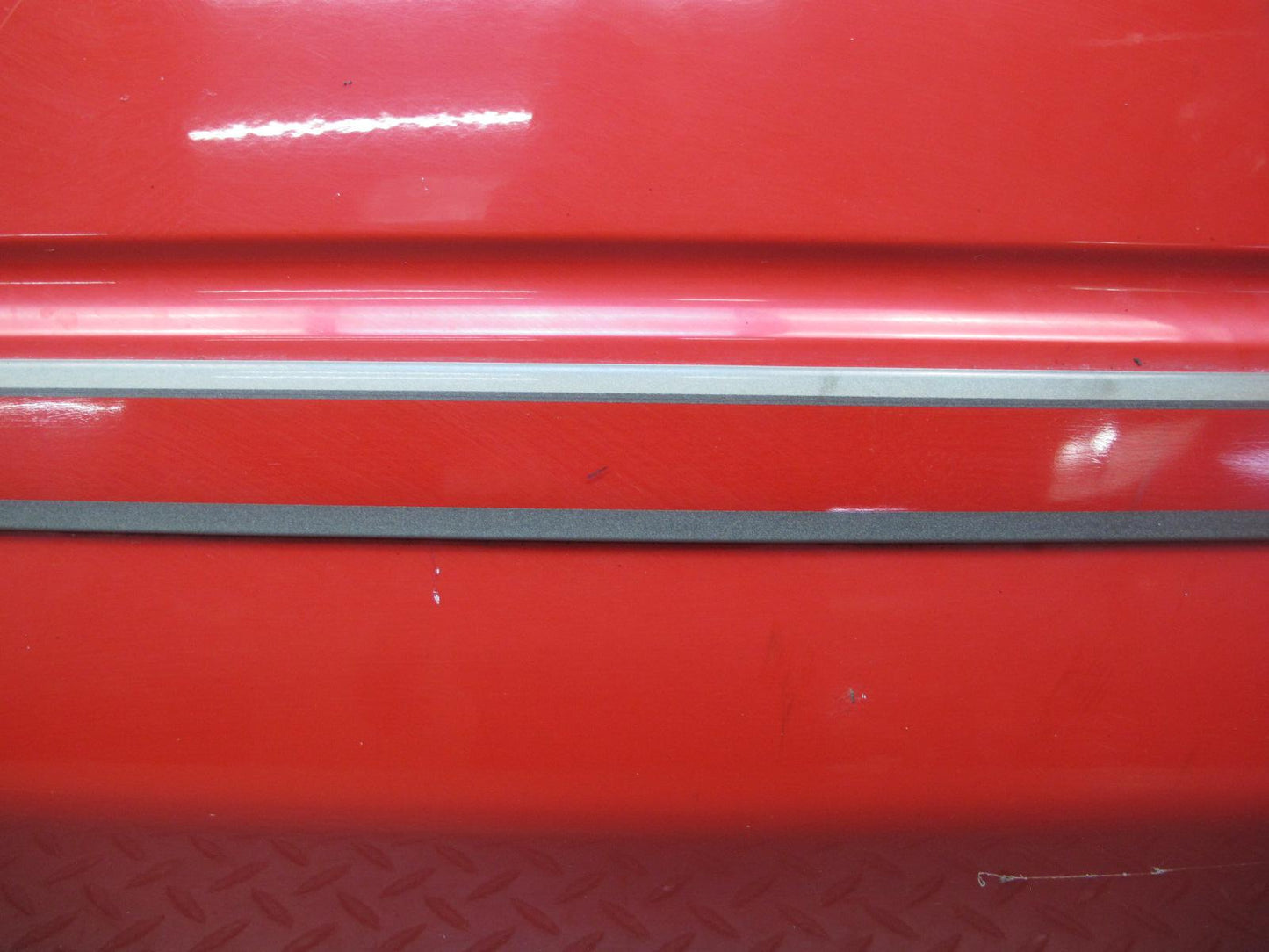 85-89 Toyota MR2 AW15 Left Driver Door Shell Panel Cover RED OEM