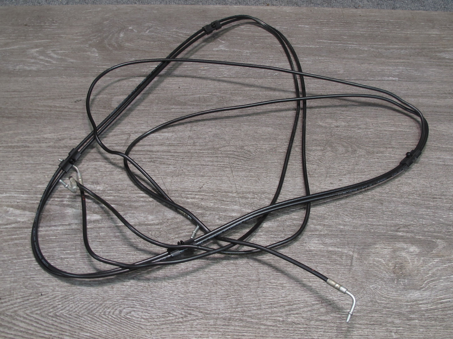 01-06 BMW E46 Convertible TOP Roof Hydraulic Shock Cylinder Hose Line Set OEM