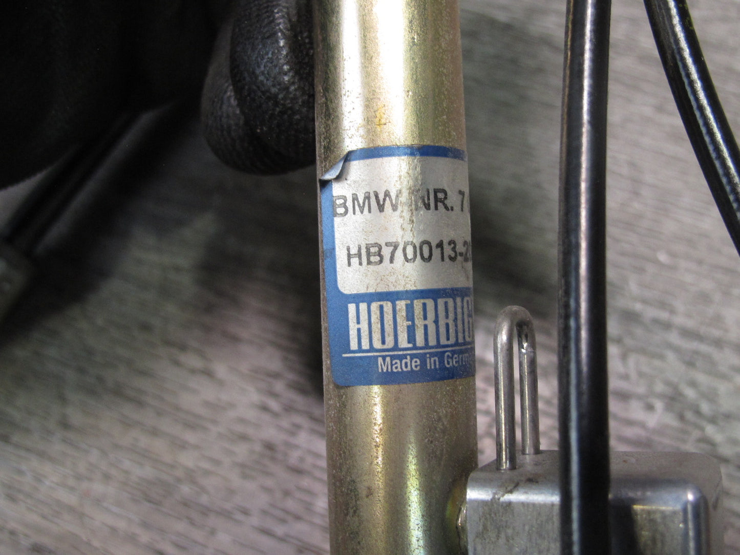 01-06 BMW E46 Convertible TOP Roof Hydraulic Shock Cylinder Block Line Set OEM