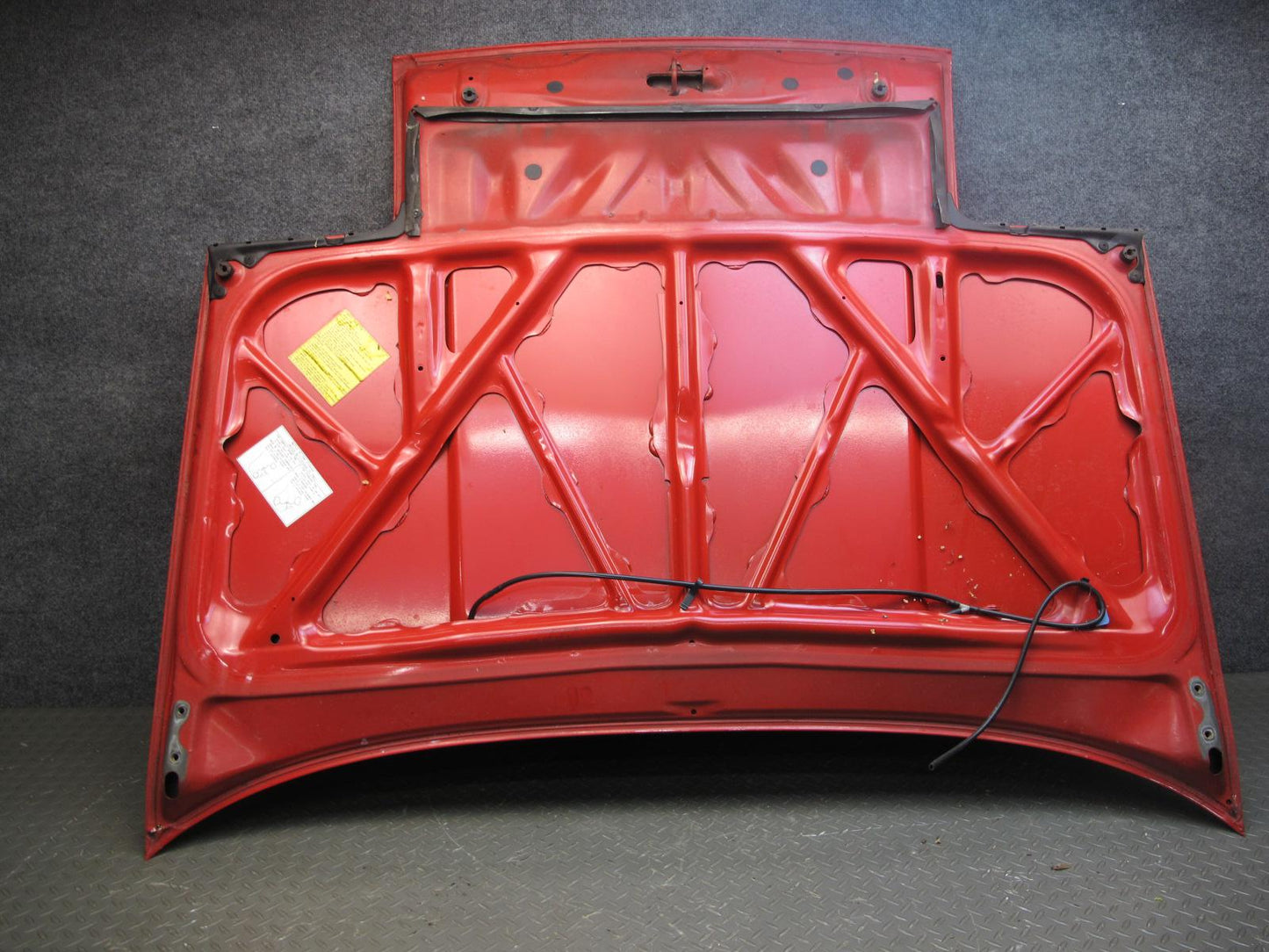 85-89 Toyota MR2 AW15 Front Trunk Frunk Hood Bonnet Shell Panel RED OEM