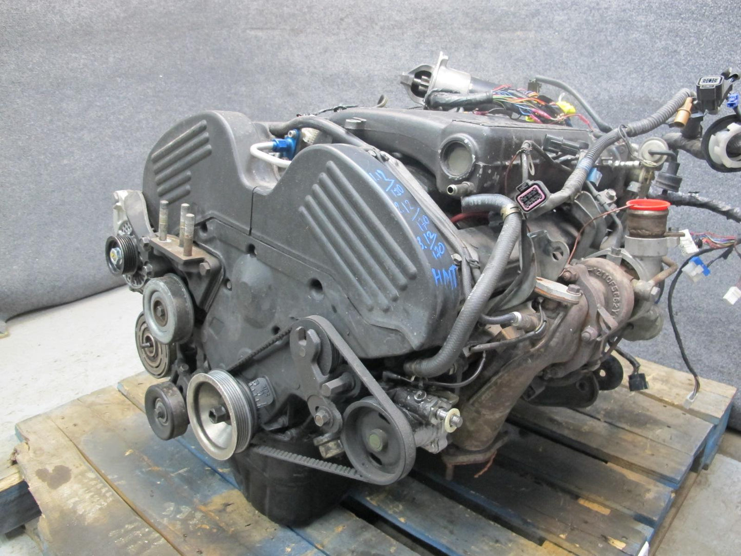 91-92 Mitsubishi 3000GT 3.0L 6G72 V6 Twin Turbo AWD Engine Motor 131k Miles