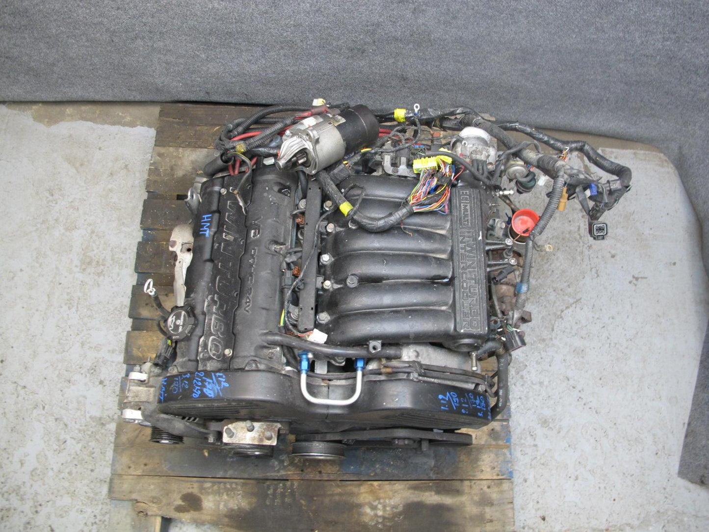 91-92 Mitsubishi 3000GT 3.0L 6G72 V6 Twin Turbo AWD Engine Motor 131k Miles