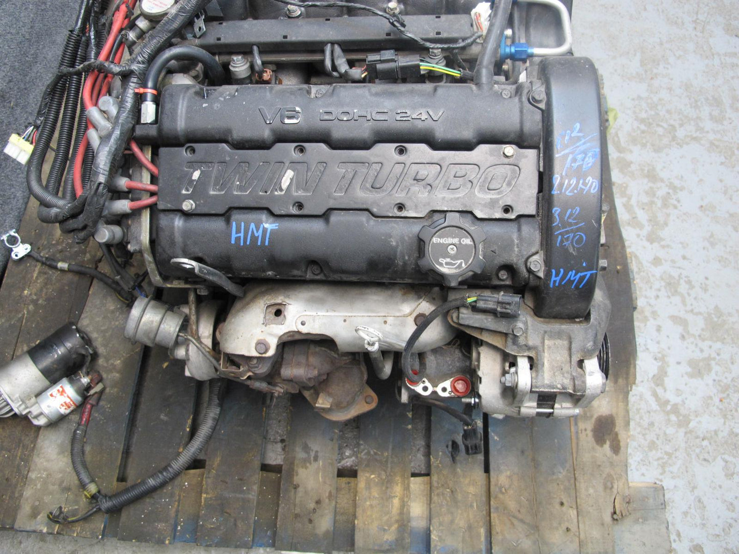 91-92 Mitsubishi 3000GT 3.0L 6G72 V6 Twin Turbo AWD Engine Motor 131k Miles