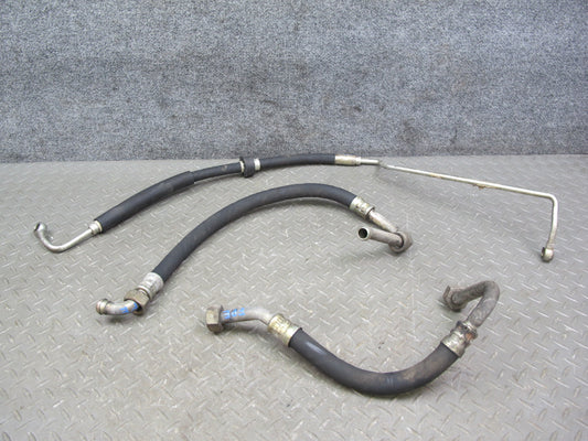 1987-1988 Porsche 928 S Oil Pressure Hose Line Set of 3