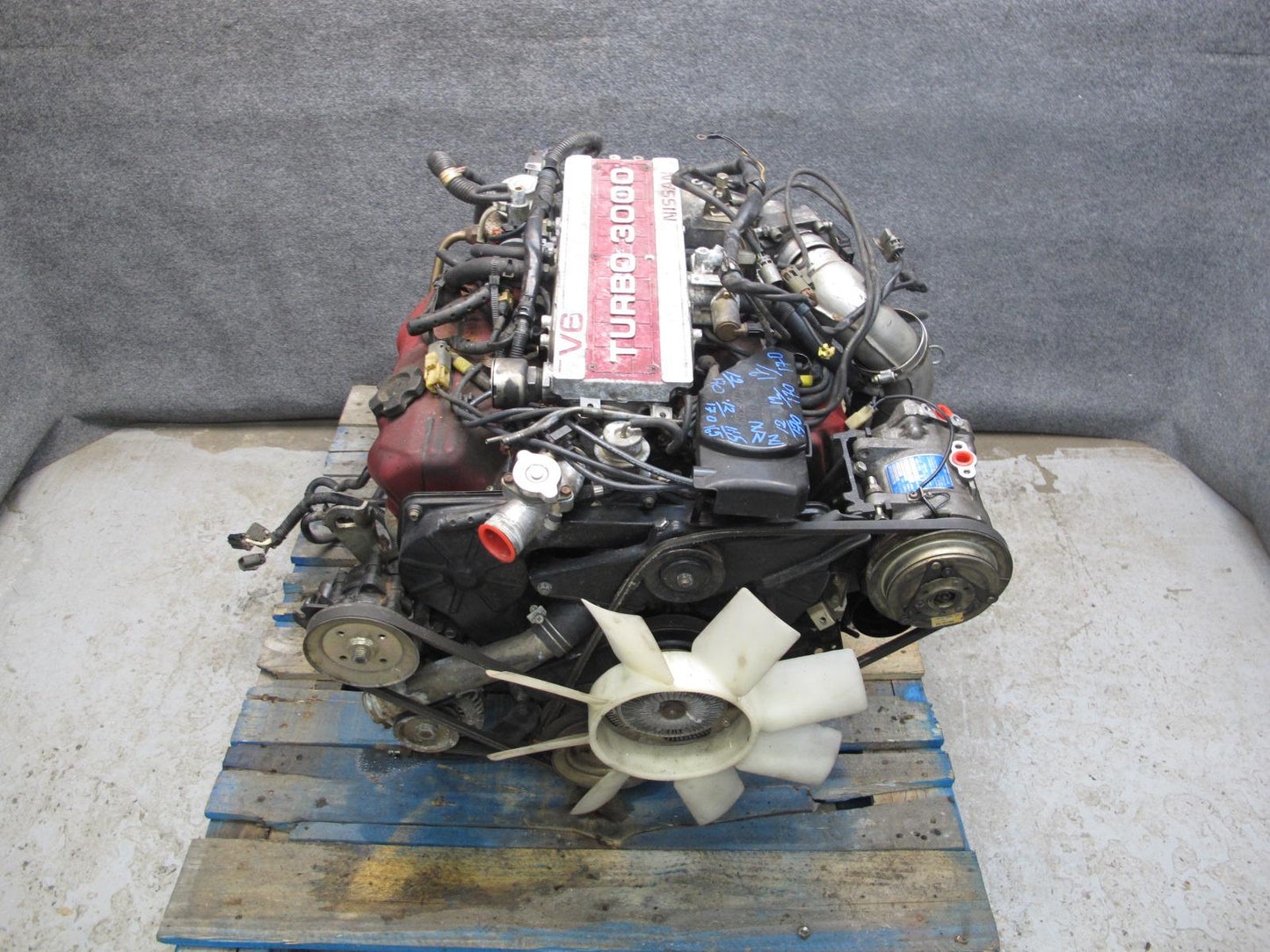 84-86 Nissan 300ZX 3.0L VG30ET Turbo M/T VIN C 4th Digit Complete Engine Motor