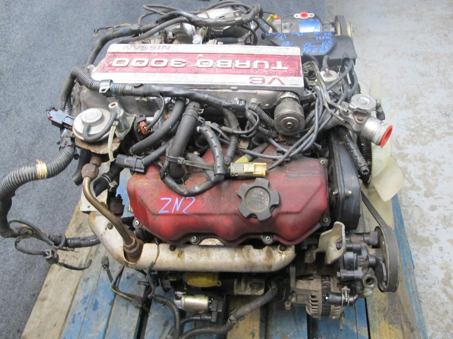 84-86 Nissan 300ZX 3.0L VG30ET Turbo M/T VIN C 4th Digit Complete Engine Motor