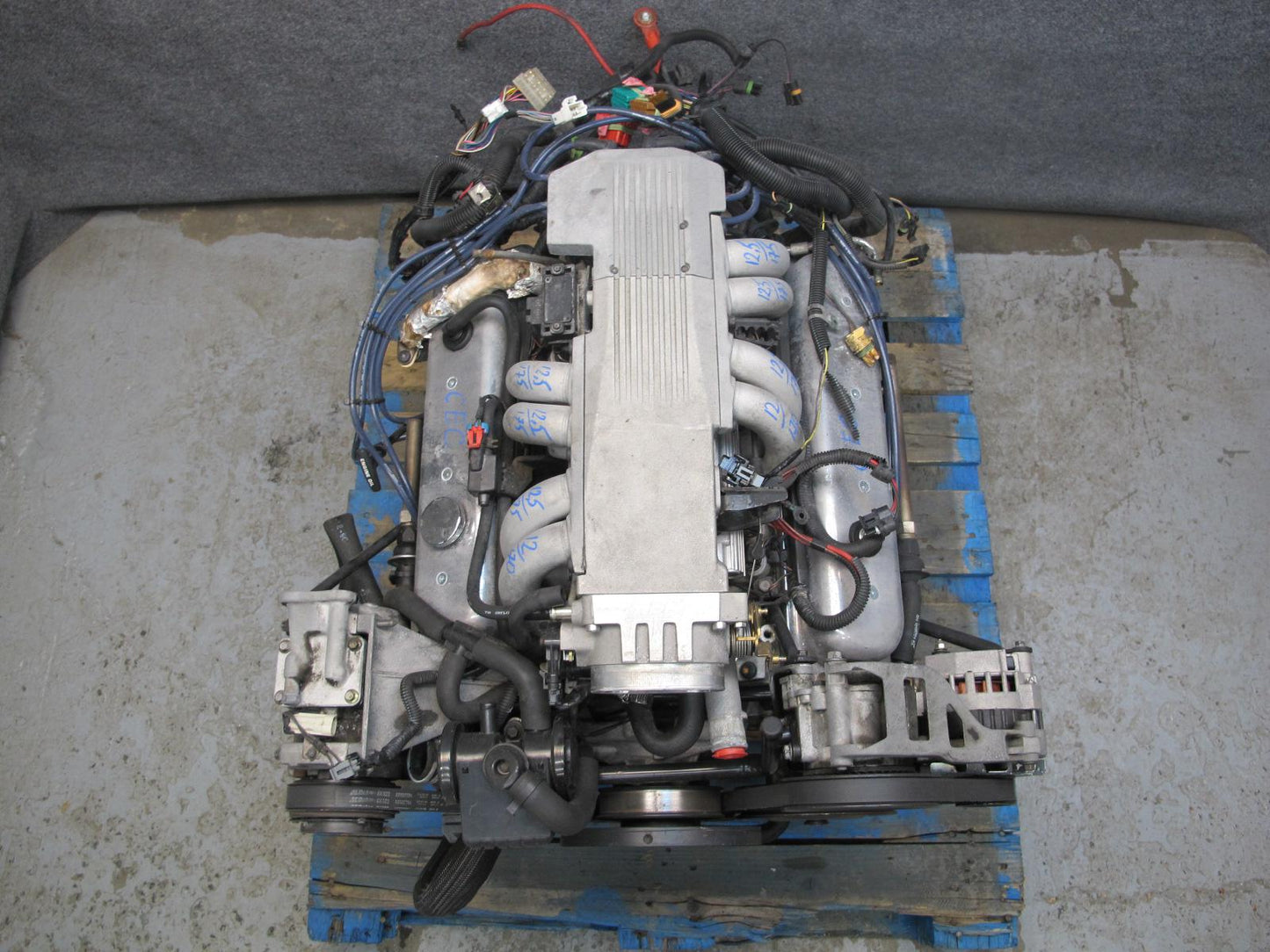 90-91 Chevrolet Corvette C4 5.7L V8 L98 A/T Complete Engine Motor 164k Miles