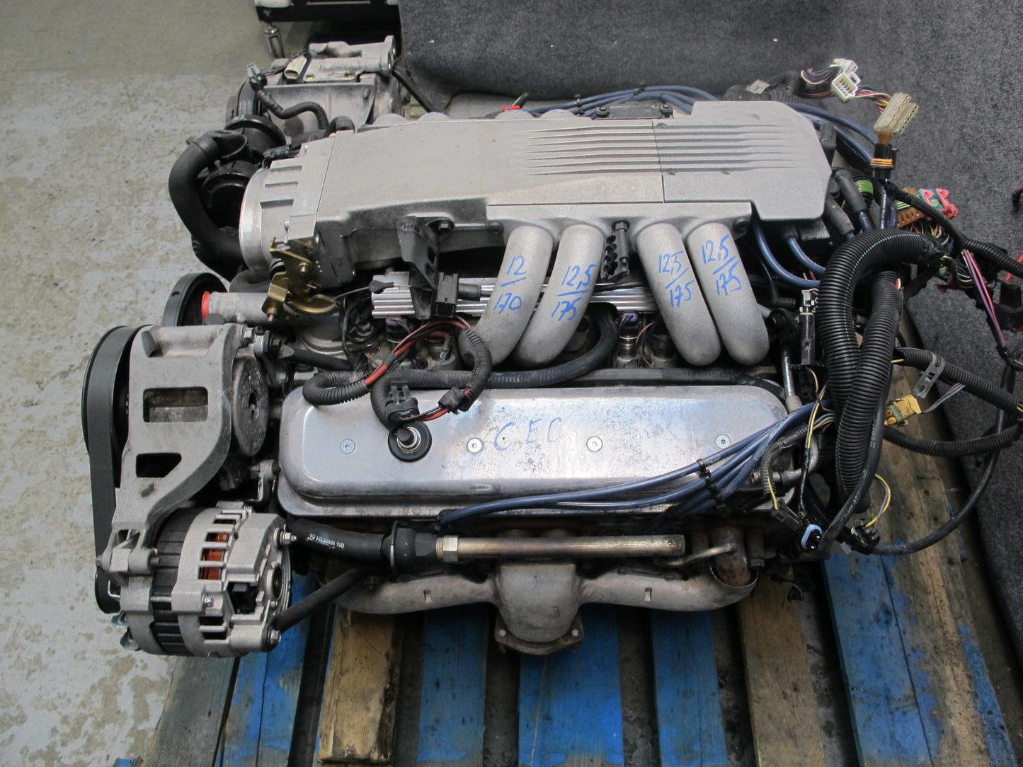 90-91 Chevrolet Corvette C4 5.7L V8 L98 A/T Complete Engine Motor 164k Miles