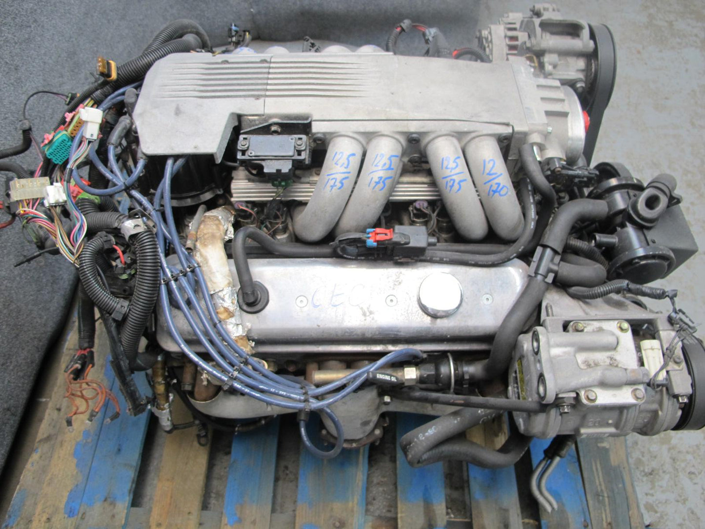 90-91 Chevrolet Corvette C4 5.7L V8 L98 A/T Complete Engine Motor 164k Miles