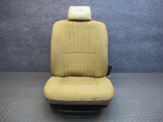 75-82 Triumph TR7 Front Right Beige Cloth Seat OEM