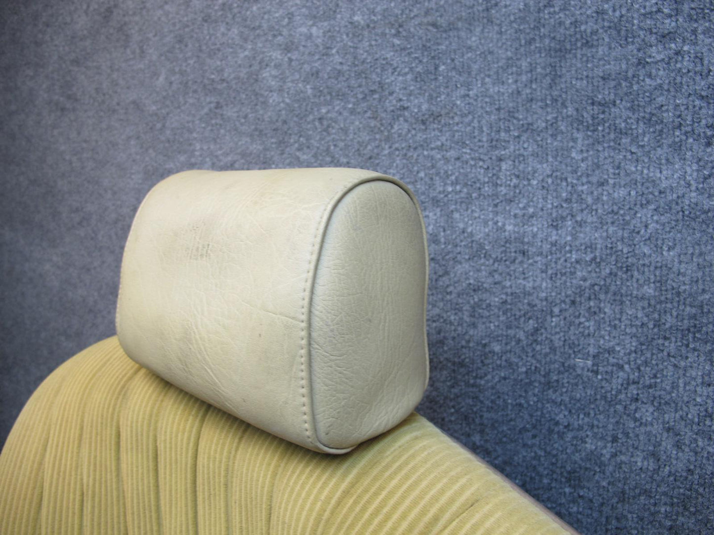 75-82 Triumph TR7 Front Right Beige Cloth Seat OEM