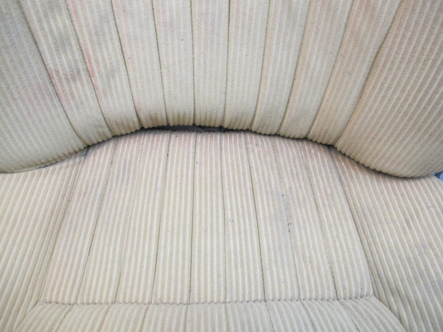 75-82 Triumph TR7 Front Right Beige Cloth Seat OEM