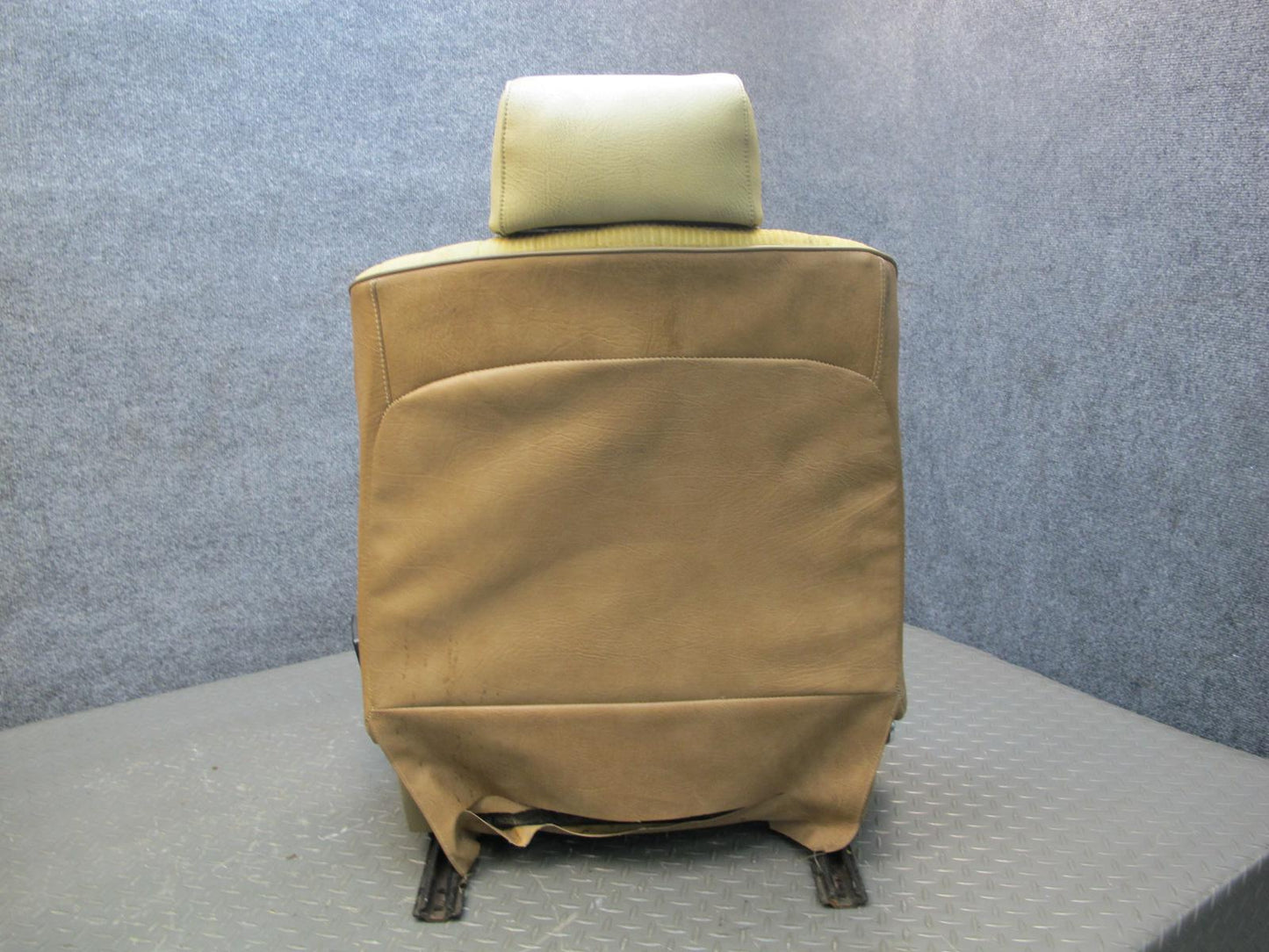 75-82 Triumph TR7 Front Right Beige Cloth Seat OEM