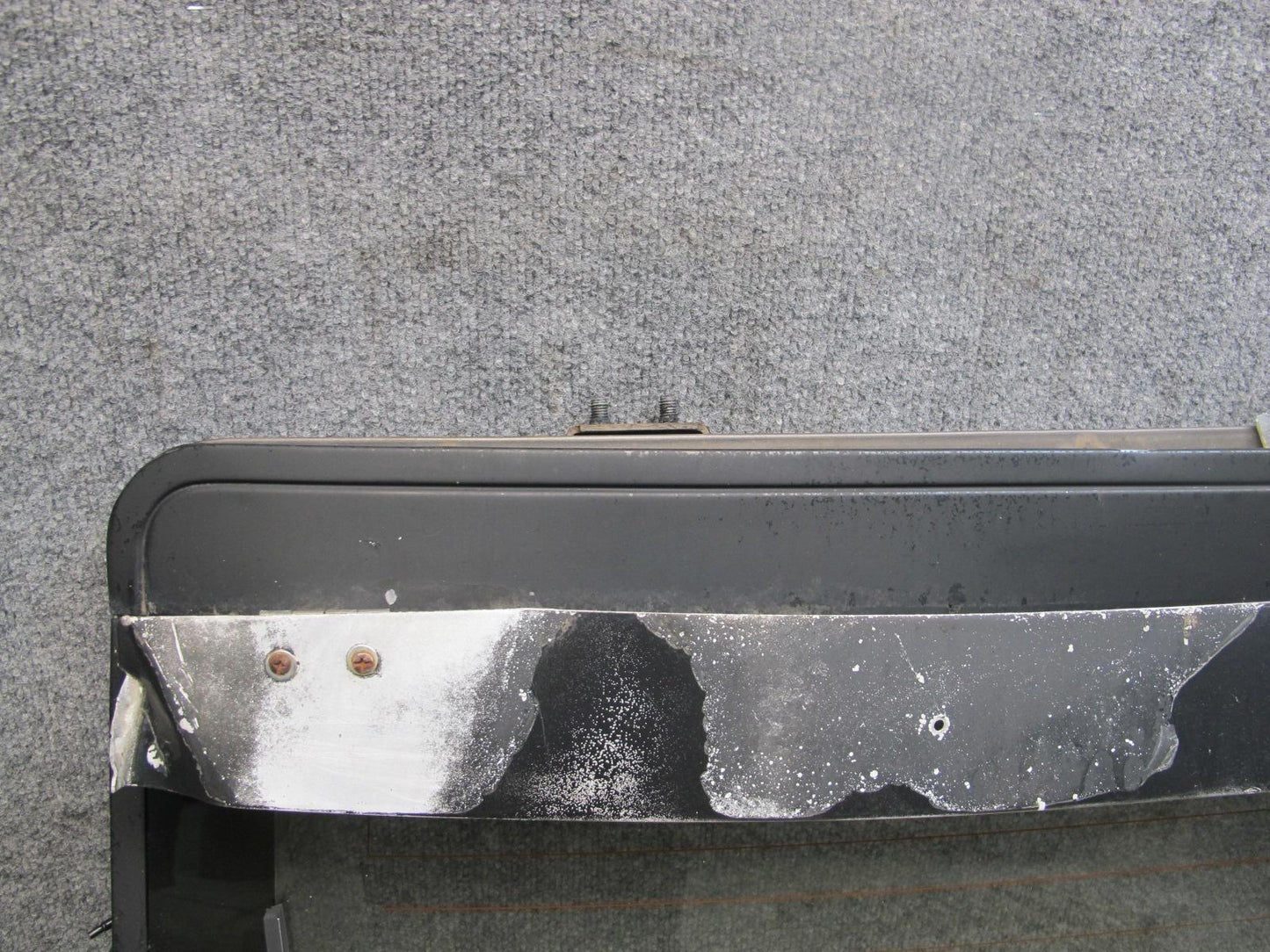 84-86 Nissan Z31 300ZX 2+0 Rear Tailgate Liftgate Panel w Glass & Wiper OEM