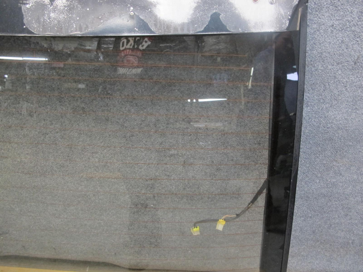 84-86 Nissan Z31 300ZX 2+0 Rear Tailgate Liftgate Panel w Glass & Wiper OEM