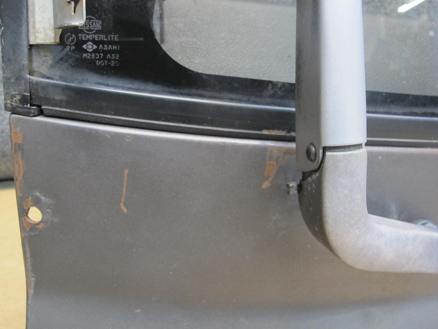 84-86 Nissan Z31 300ZX 2+0 Rear Tailgate Liftgate Panel w Glass & Wiper OEM