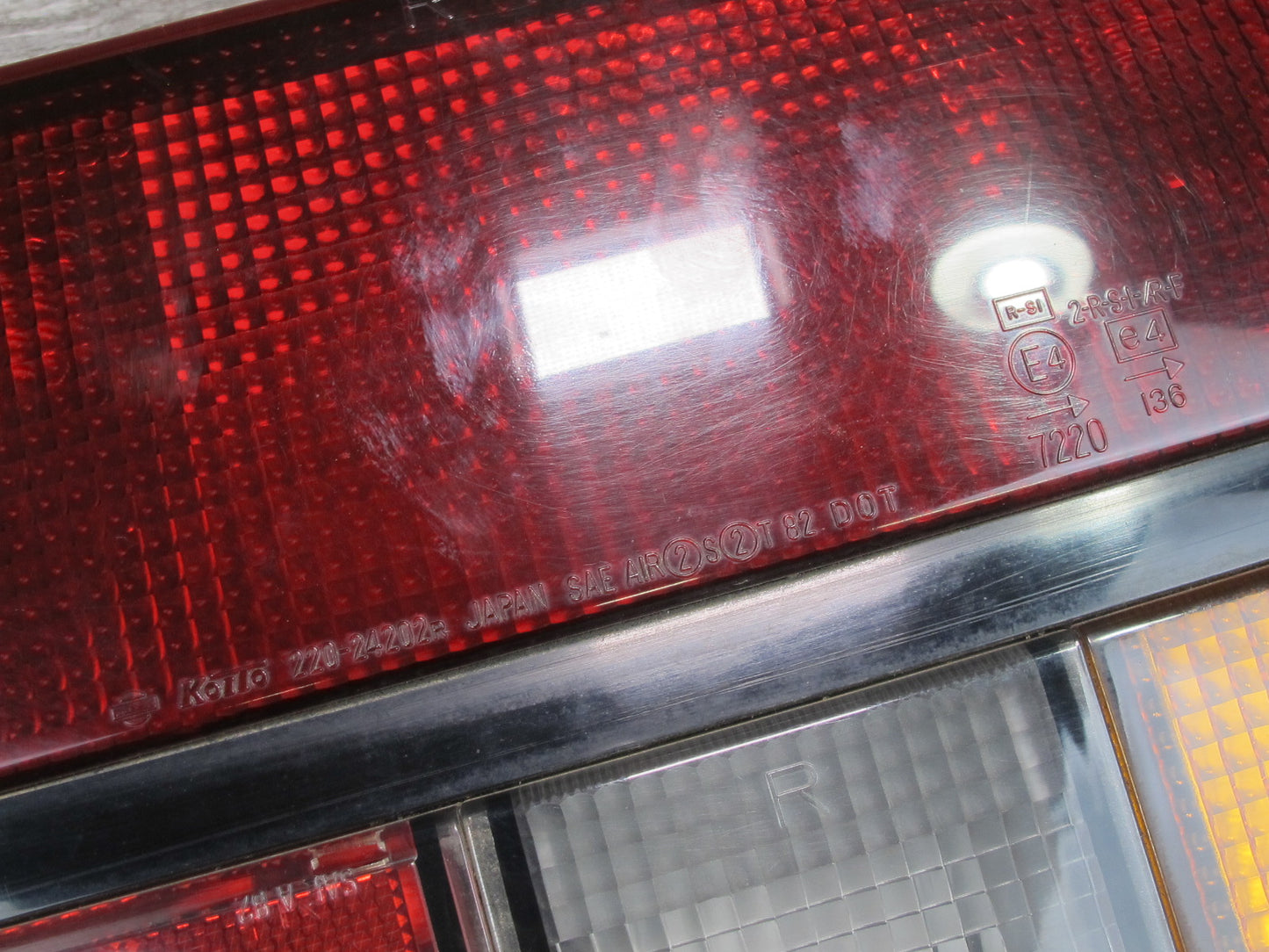 84-86 Nissan Z31 300ZX Turbo Rear Right Tail Light Lamp OEM