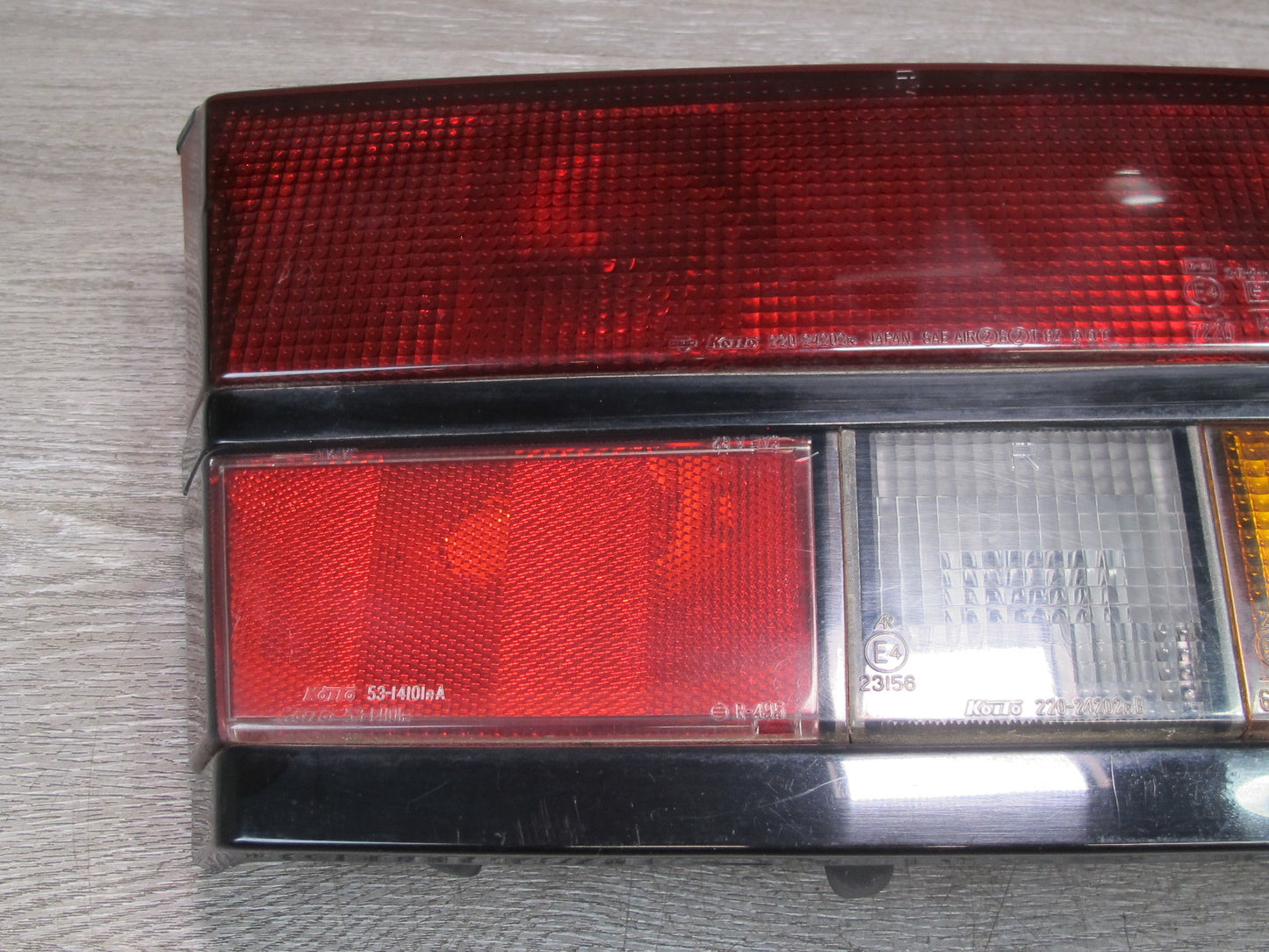 84-86 Nissan Z31 300ZX Turbo Rear Right Tail Light Lamp OEM