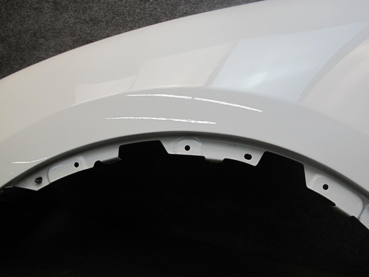 2011-2014 Porsche Cayenne 958 Front Left Fender Shell Panel Cover White