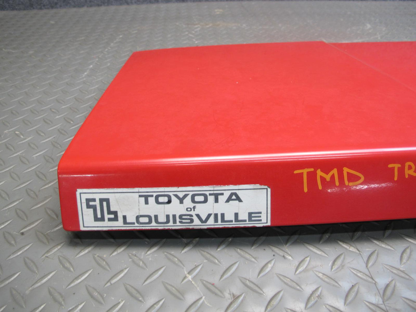 85-89 Toyota MR2 AW15 Rear Trunk Deck Lid Shell Cover Panel RED OEM