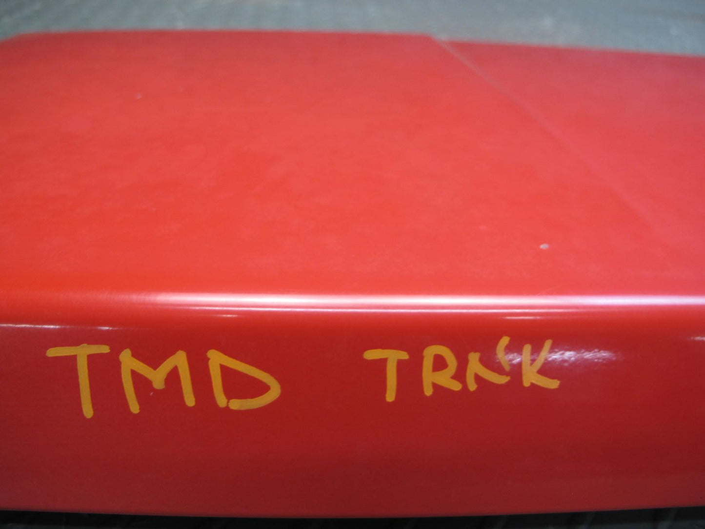 85-89 Toyota MR2 AW15 Rear Trunk Deck Lid Shell Cover Panel RED OEM