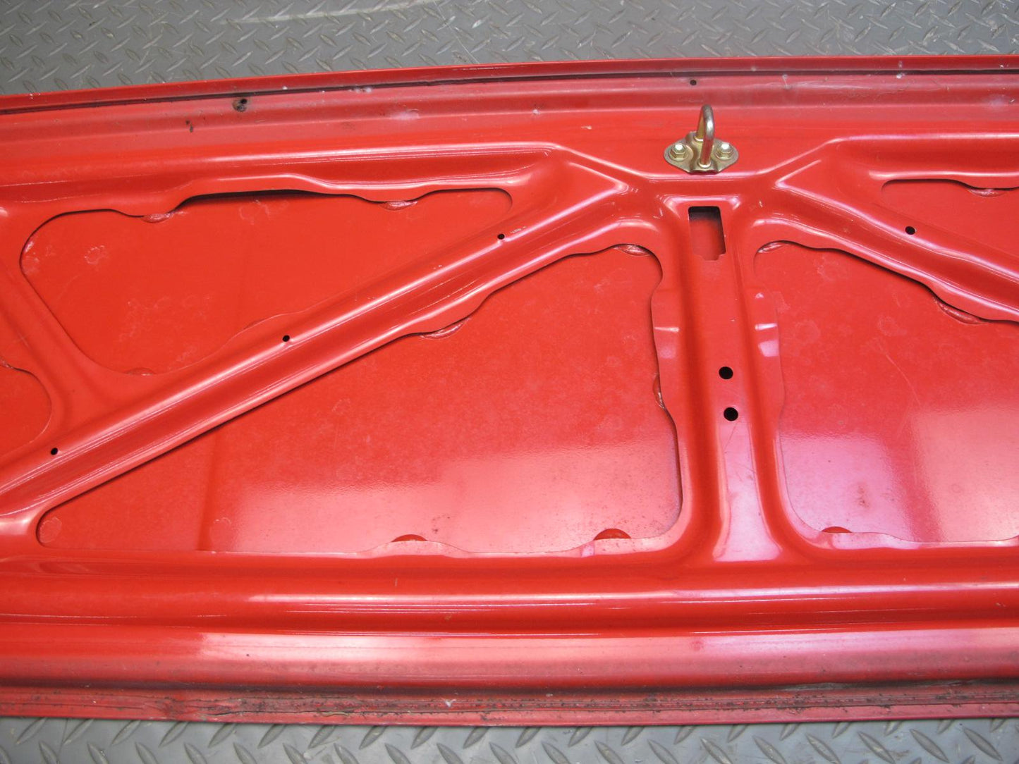 85-89 Toyota MR2 AW15 Rear Trunk Deck Lid Shell Cover Panel RED OEM