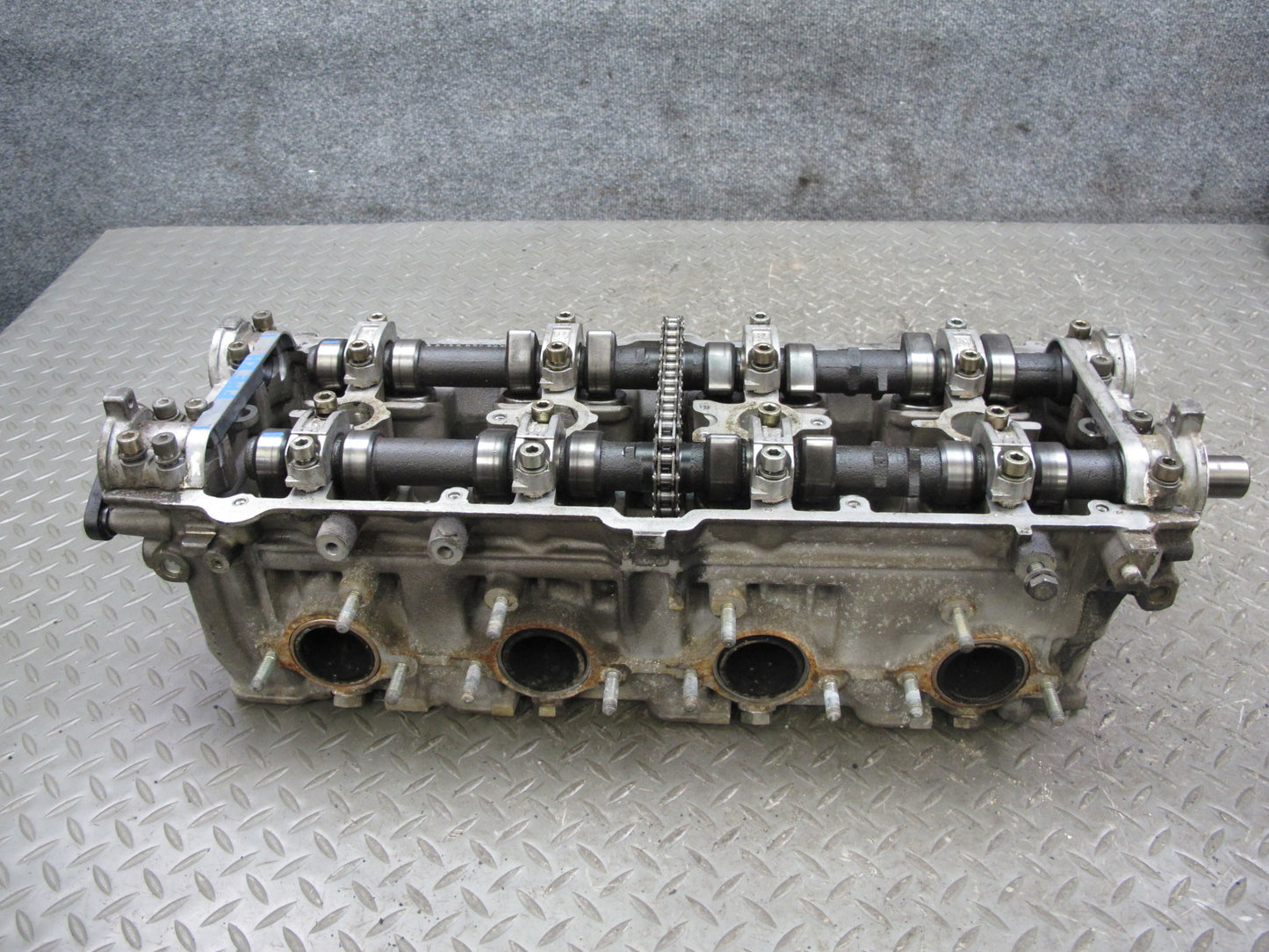 87-89 Porsche 928 5.0L M28.41 Engine Right Cylinder Head w Camshafts 64k Miles