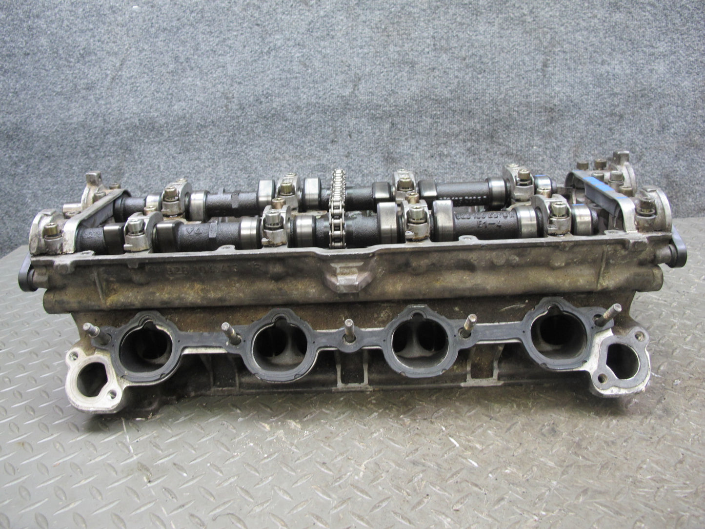 87-89 Porsche 928 5.0L M28.41 Engine Right Cylinder Head w Camshafts 64k Miles