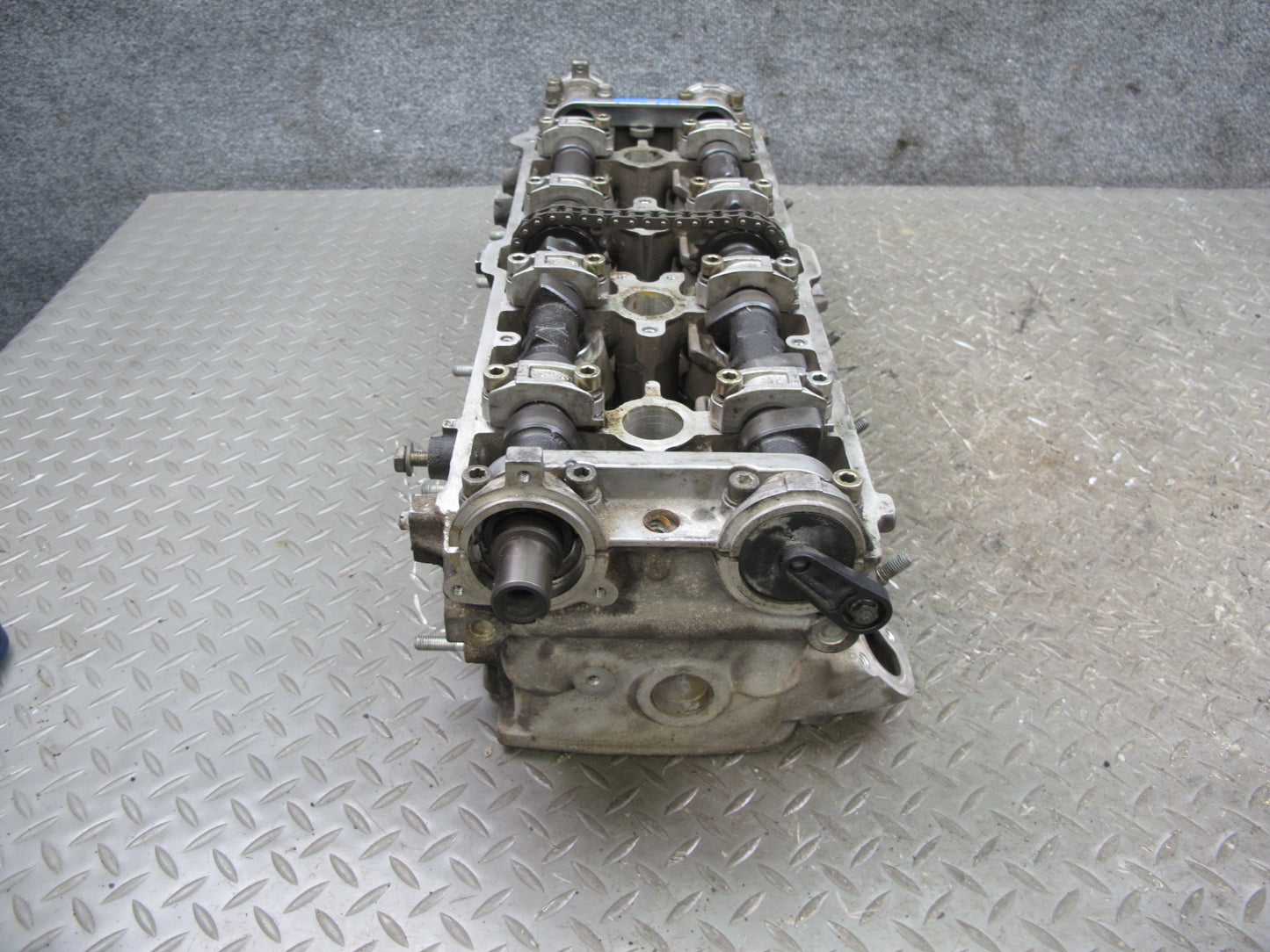 87-89 Porsche 928 5.0L M28.41 Engine Right Cylinder Head w Camshafts 64k Miles