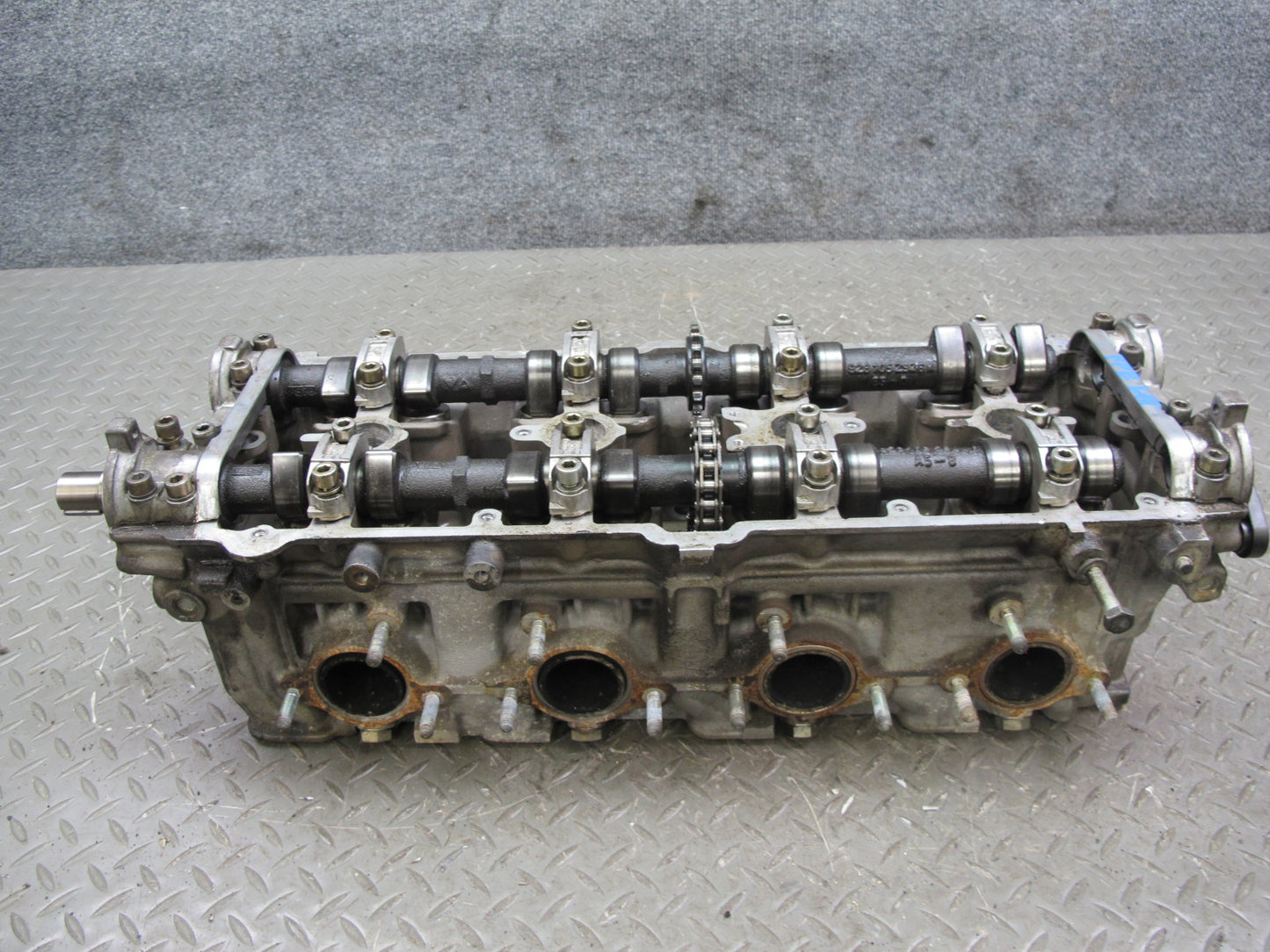 87-89 Porsche 928 5.0L M28.41 Engine Left Cylinder Head w Camshafts 64k Miles