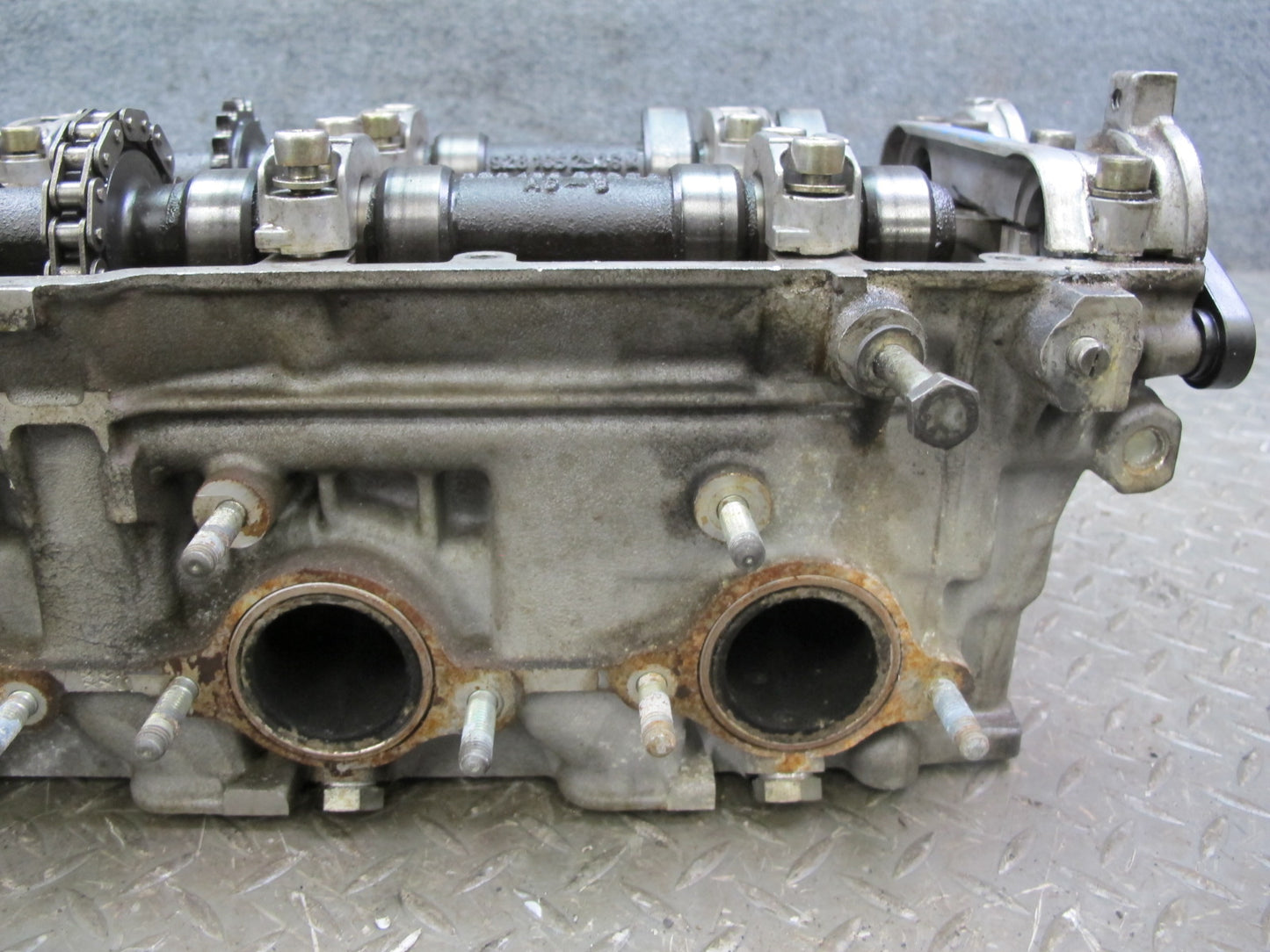 87-89 Porsche 928 5.0L M28.41 Engine Left Cylinder Head w Camshafts 64k Miles