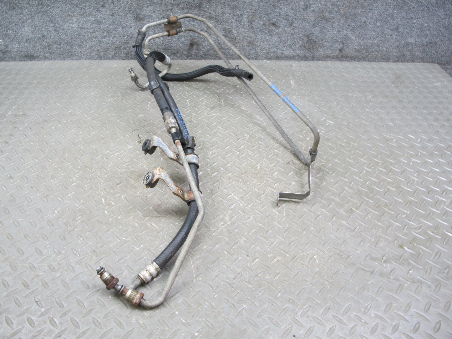 06-09 Pontiac Solstice Power Steering Hose Pipe Line Set OEM
