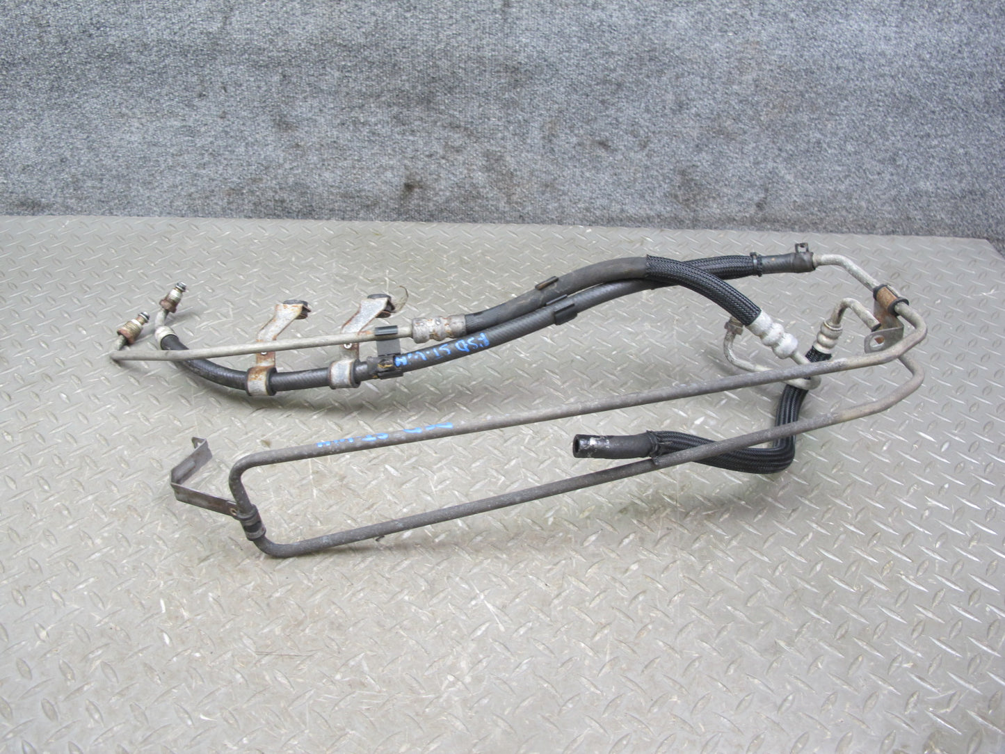 06-09 Pontiac Solstice Power Steering Hose Pipe Line Set OEM