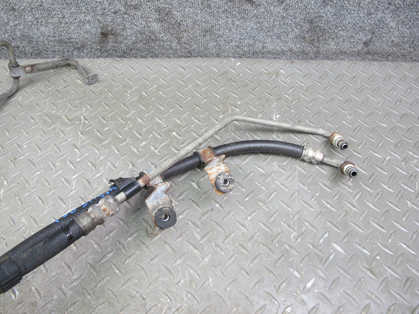 06-09 Pontiac Solstice Power Steering Hose Pipe Line Set OEM