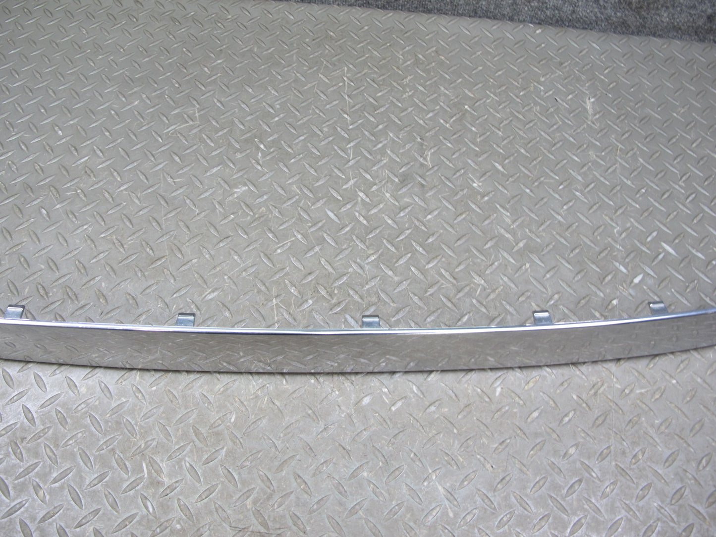 12-15 Mercedes W166 Ml-class Rear Bumper Cover Chrome Trim Molding OEM