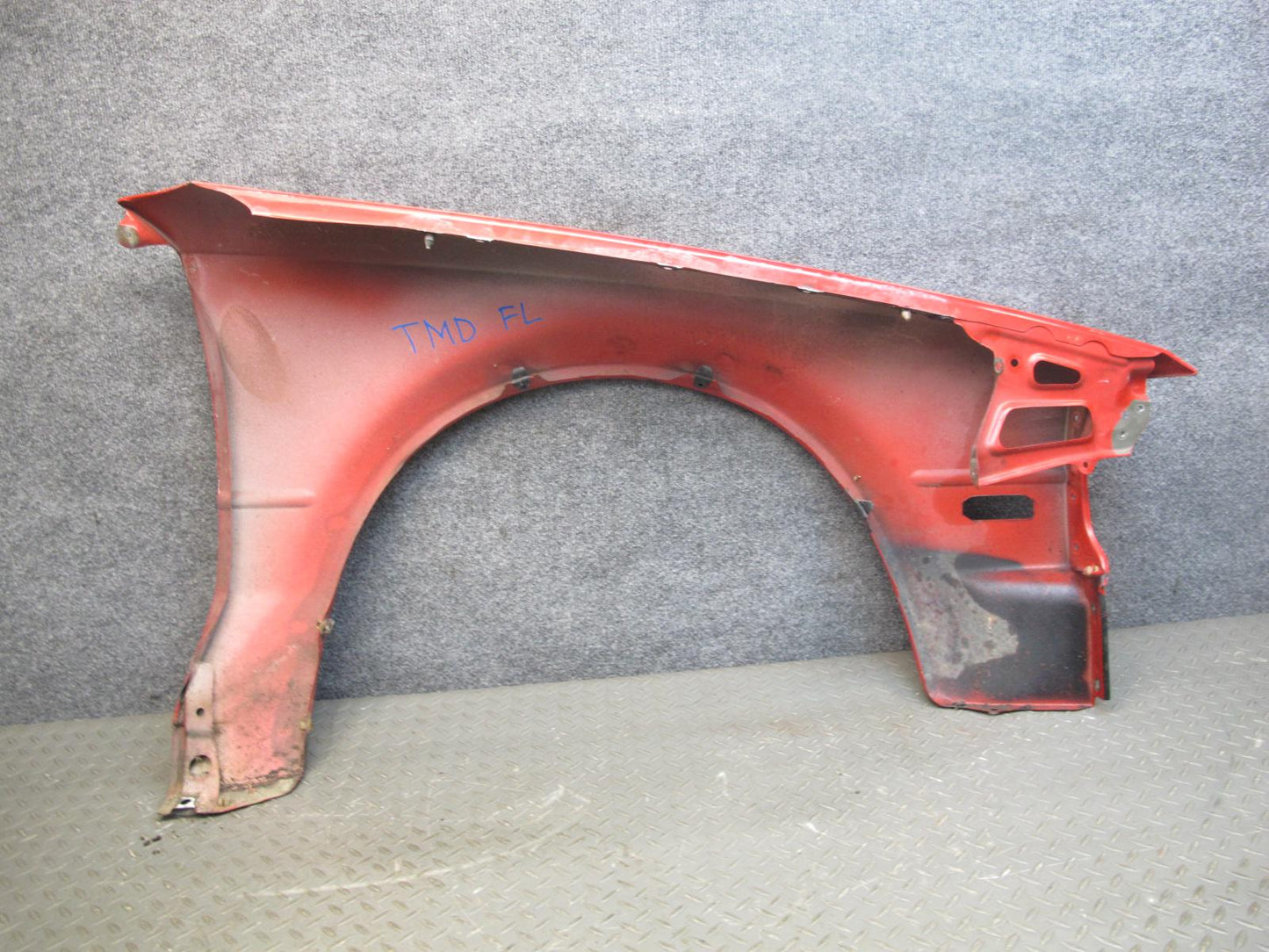 85-89 Toyota MR2 AW15 Front Left Fender Shell Panel Cover RED OEM