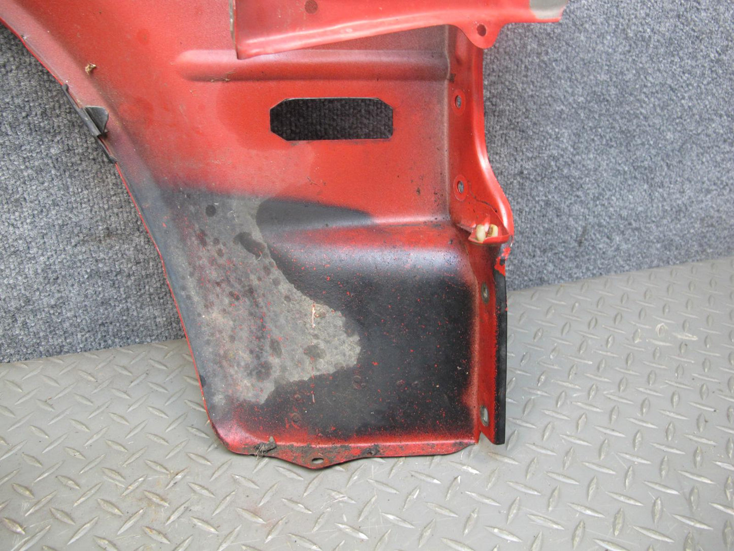 85-89 Toyota MR2 AW15 Front Left Fender Shell Panel Cover RED OEM