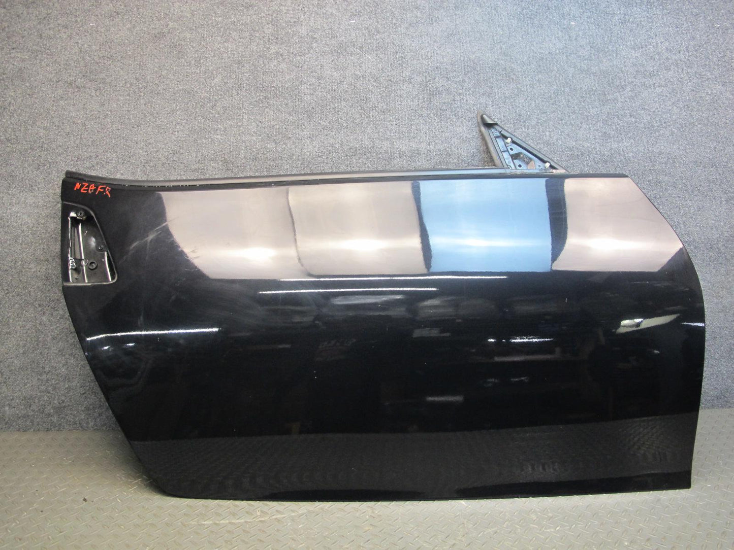 10-19 Nissan Z34 370Z Convertible Right Passenger Door Shell Panel Black OEM