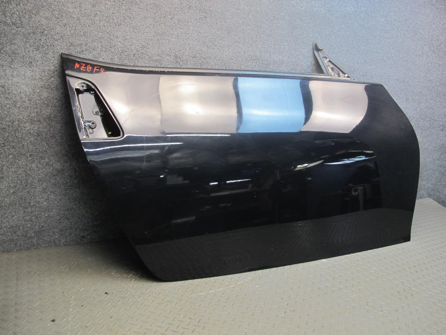 10-19 Nissan Z34 370Z Convertible Right Passenger Door Shell Panel Black OEM