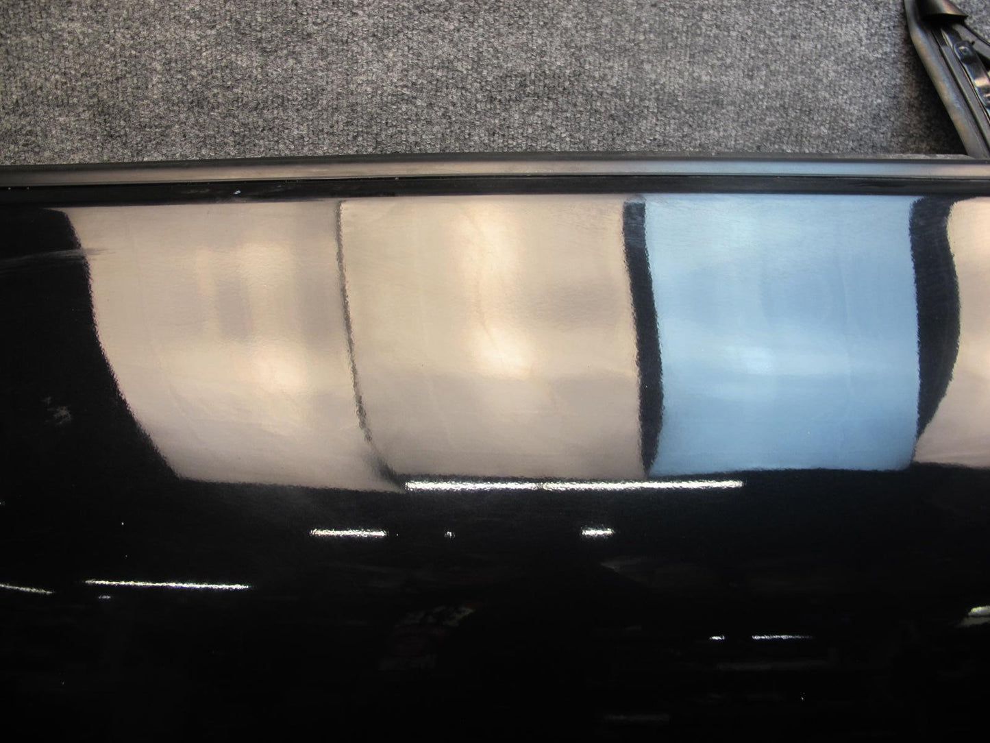 10-19 Nissan Z34 370Z Convertible Right Passenger Door Shell Panel Black OEM