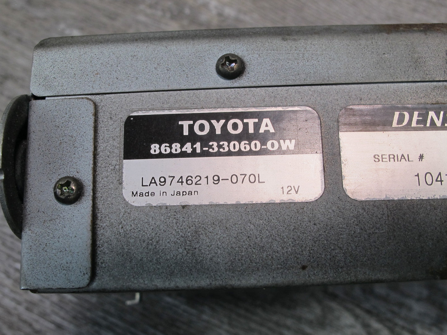 02-03 Lexus UCF30L LS430 Navigation DVD ROM Drive Unit 86841-33060-0W OEM