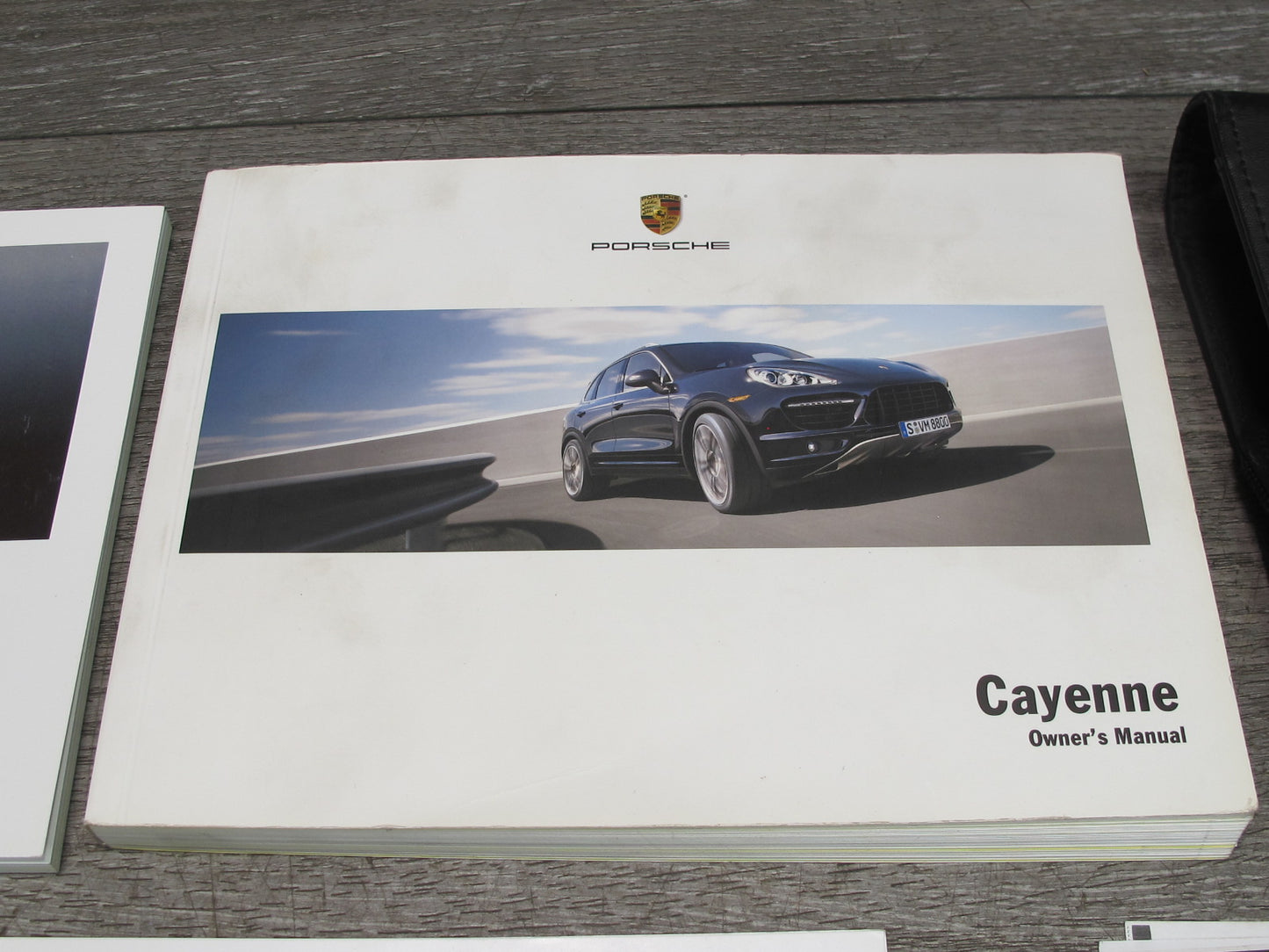 2012 Porsche Cayenne 958 User Owner Operator Manual Book Set w Case