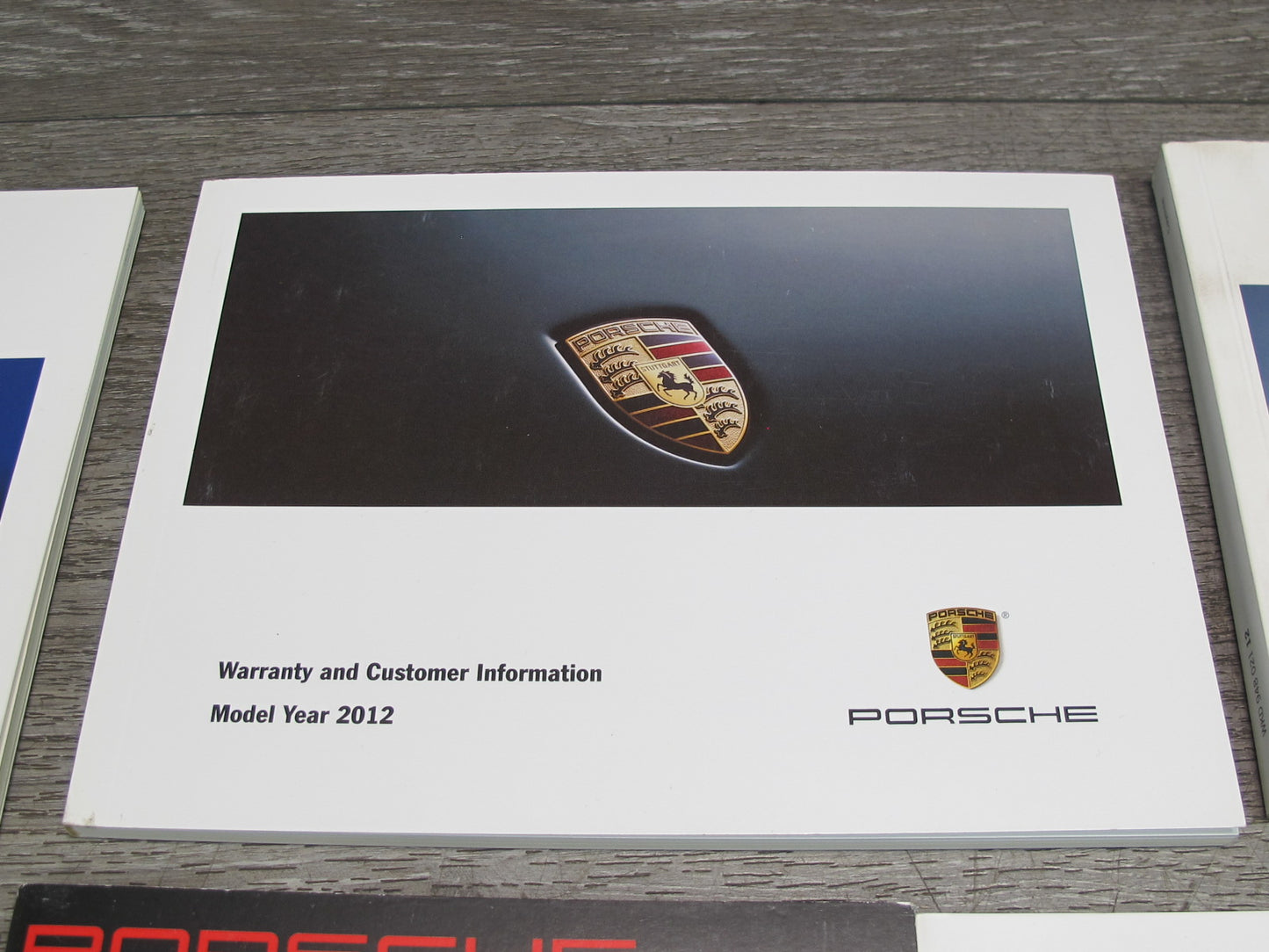 2012 Porsche Cayenne 958 User Owner Operator Manual Book Set w Case