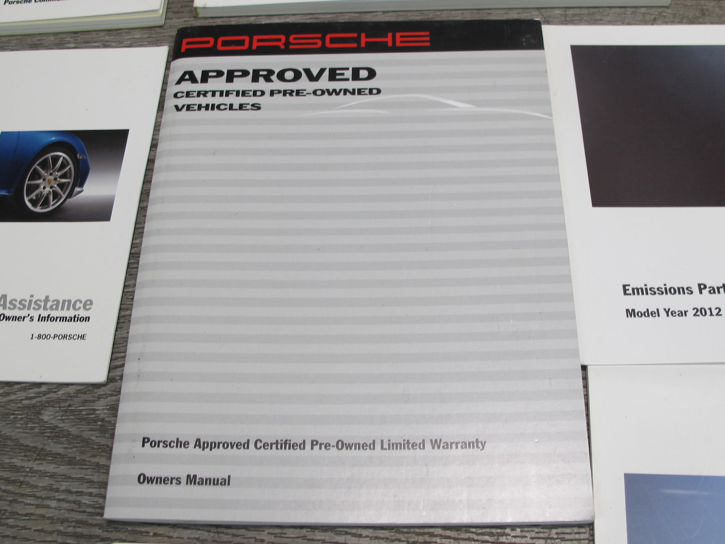 2012 Porsche Cayenne 958 User Owner Operator Manual Book Set w Case