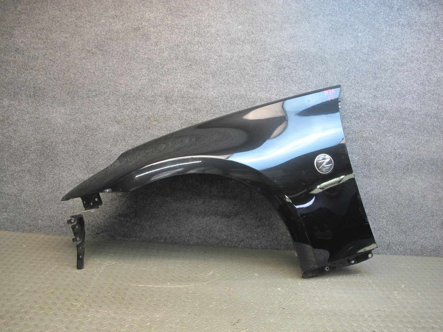 10-19 Nissan Z34 370Z Convertible Front Left Fender Shell Panel Cover Black OEM