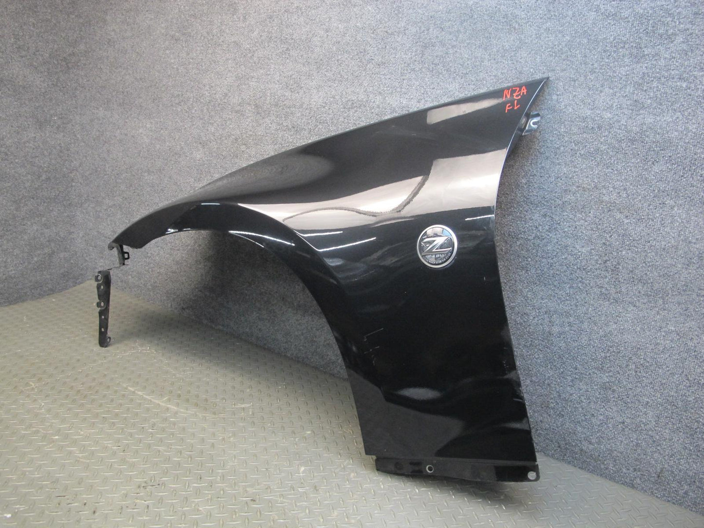 10-19 Nissan Z34 370Z Convertible Front Left Fender Shell Panel Cover Black OEM